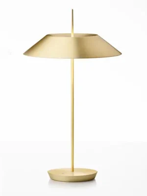 Vibia Mayfair LED stolní lampa, matná zlatá Výprodej