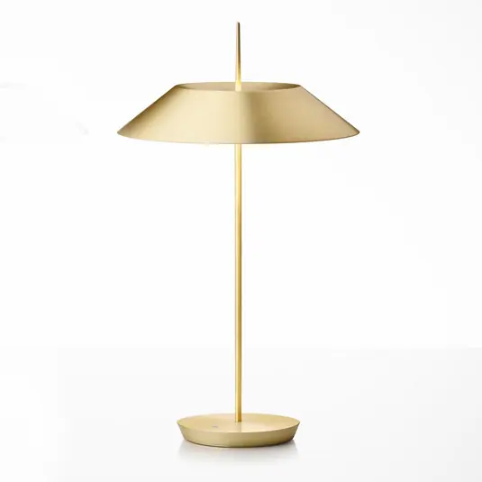 Vibia Mayfair LED stolní lampa, matná zlatá Výprodej