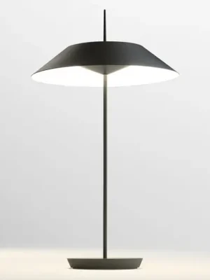 Originální Vibia Mayfair LED stolní lampa, grafitově šedá