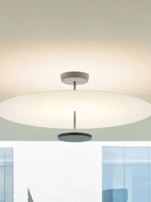Vibia Flat LED stropní svítidlo 2-ramenné Ø 90 cm bílé Top Prodej