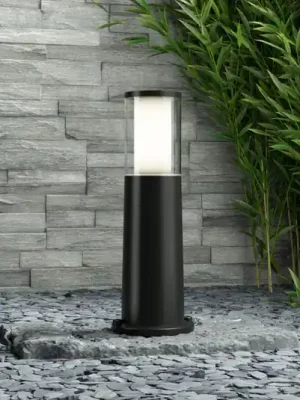 LED svítidlo na soklu Carlo černá 3,5 W, CCT 40 cm Novinka