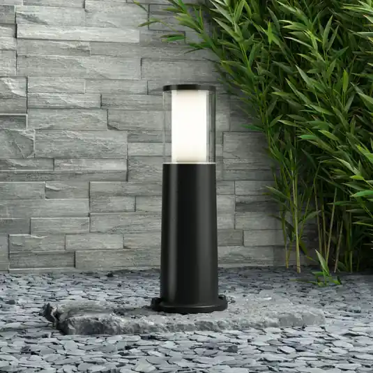 LED svítidlo na soklu Carlo černá 3,5 W, CCT 40 cm Novinka
