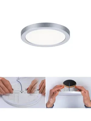 Akce Paulmann LED panel Areo 4 000K kulatý chrom 11,8cm