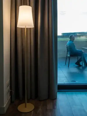 Vrácení Zdarma Foscarini Birdie Easy stojací lampa žlutá