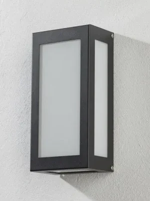 Bezpečná Platba LED venkovní světlo Aqua Rain antracit, senzor