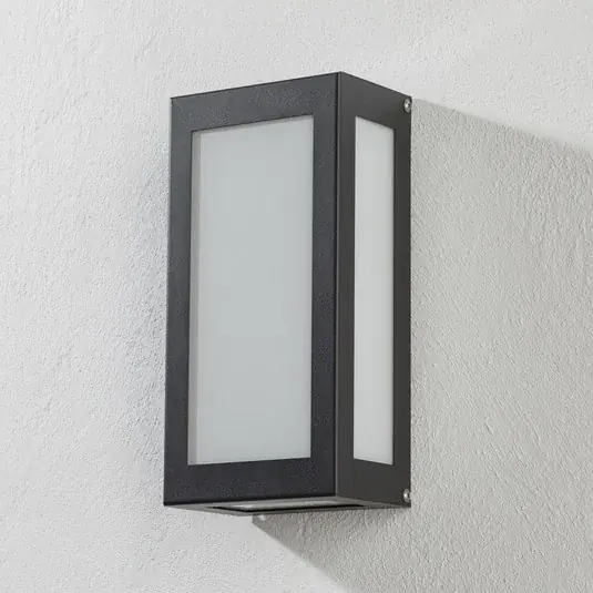 Bezpečná Platba LED venkovní světlo Aqua Rain antracit, senzor