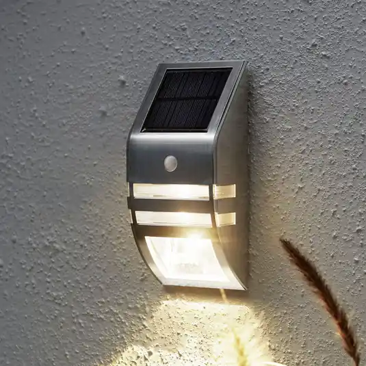 LED solární nástěnné svítidlo Wally, BWM Rychlé Dodání
