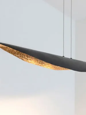 Závěsné svítidlo Chiasso LED, černohnědé/zlaté Tovární Cena