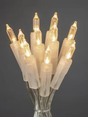Zářící LED mini světelný řetěz, 20 žárovek Aktuální