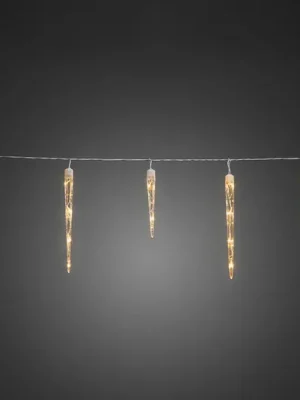 Super Cena LED světelná girlanda „Ledové rampouchy“, 500 cm