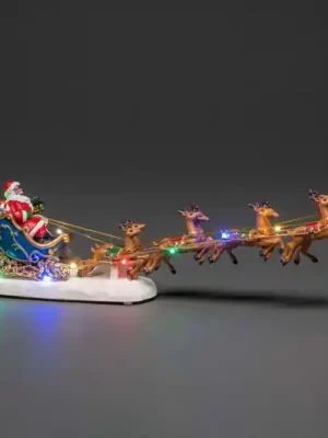 Nejlepší Cena LED scéna Otec Vánoc na saních