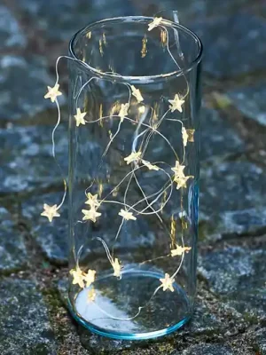 Světelný řetěz LED Trille, 20 světel, stříbrný kabel Nejlepší Volba