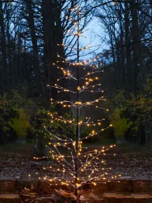Zasněžený třpytivý LED strom Isaac Dokud Zásoby Vydrží