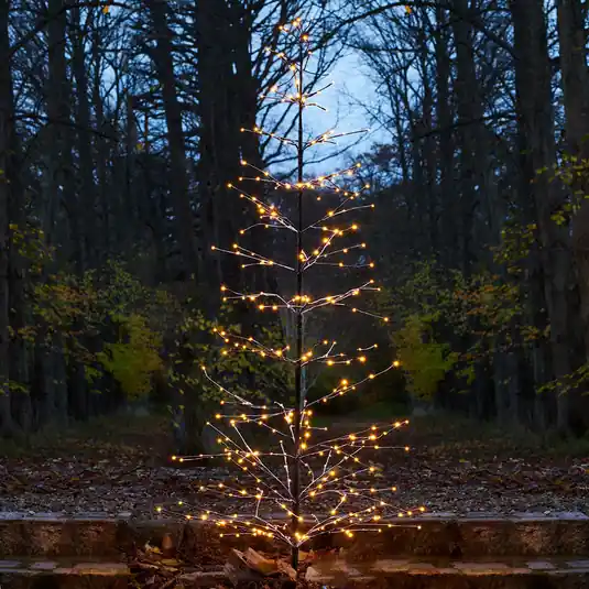 Zasněžený třpytivý LED strom Isaac Dokud Zásoby Vydrží