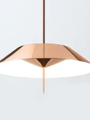 Vibia Mayfiar 1-flg LED závěsné světlo, měď Jen Po Omezenou Doba
