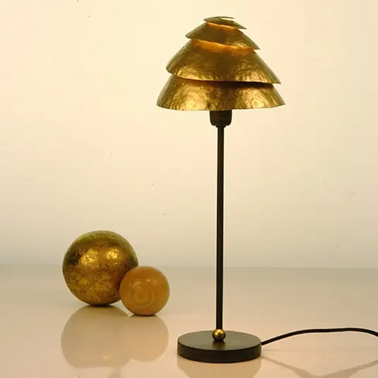 Stolní lampa Snail One hnědá-zlatá Hit Sezóny