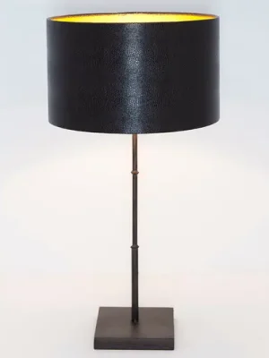 Jen Po Omezenou Doba Stolní lampa Bambus, hnědočerná zlatá