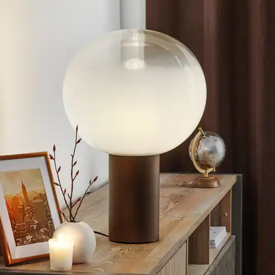 Horká Nabídka Artemide Laguna 37 stolní lampa bronzová