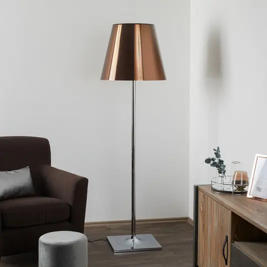 Stojací lampa FLOS KTribe F3, bronzová Levný