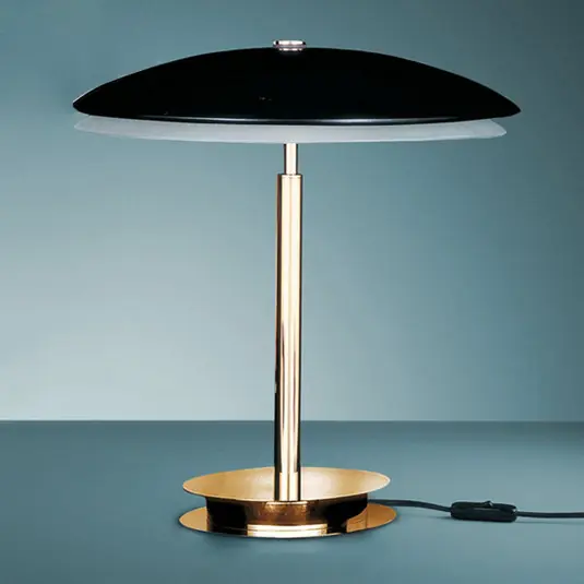 Fontana Arte 2280 - stolní lampa v černé Finální Výprodej