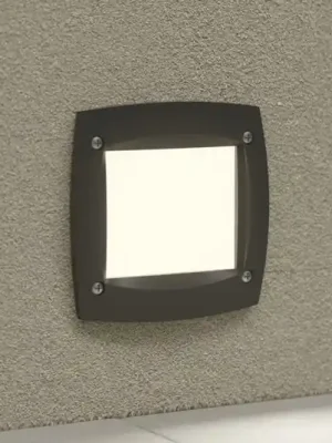 LED podhledové světlo Leti 100 Square černá 3W CCT Sezónní Sleva