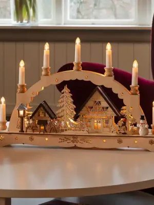 Pouze Dnes LED vánoční oblouk svíčky trafo nebo baterie
