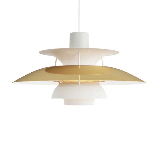 Must-Have Závěsné světlo Louis Poulsen PH 5 500, mosaz, Ø 50 cm