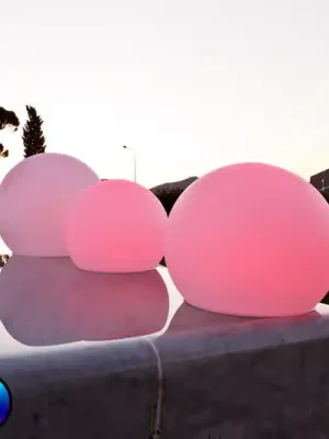 Pouze Dnes Plovoucí LED dekorace světelná koule