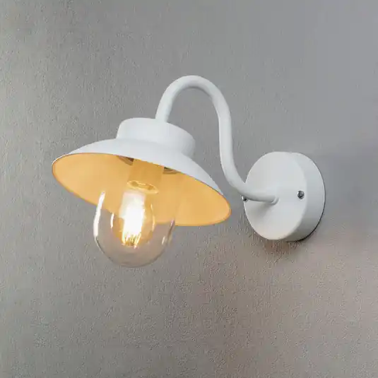 Ihned K Objednání Venkovní nástěnné světlo Vega Mini šířka 22cm bílá