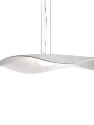 Nízká Cena Bover Mediterrània LED závěsná lampa bílá stmívatelná
