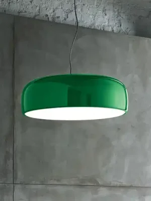 Přímo Od Výrobce FLOS Smithfield S LED závěsné světlo v zelené barvě