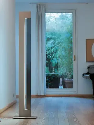 Stojací lampa Nemo Ara stmívatelná krémová/alu Nejprodávanější