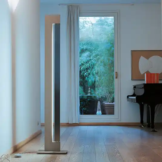 Stojací lampa Nemo Ara stmívatelná krémová/alu Nejprodávanější