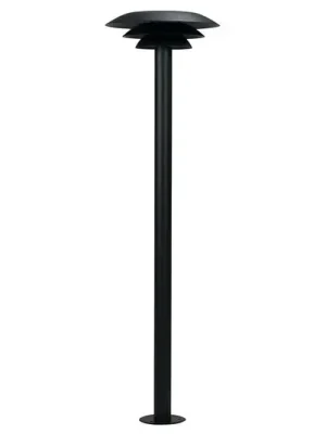 Levný Dyberg Larsen DL25 Venkovní patník černý Ø 25 cm