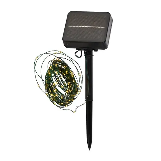 Objednat Nyní LED solární světelný řetěz Knirke Solar 7,9 m 80 LED diod