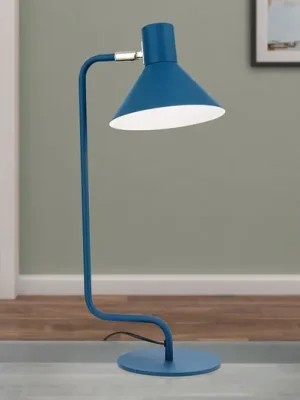 Nová Kolekce Stolní lampa Viktoria, nastavitelná hlava modrá
