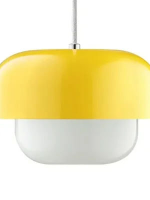 Sezónní Sleva Dyberg Larsen závěsné světlo Haipot, žluté