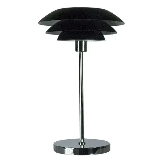 Must-Have Dyberg Larsen DL31 stolní lampa kovová černá