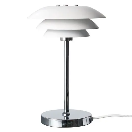 Kup Teď Dyberg Larsen DL20 stolní lampa kovová bílá