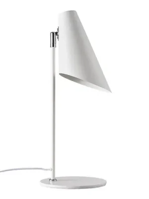 Dyberg Larsen Cale stolní lampa z kovu bílá Originální
