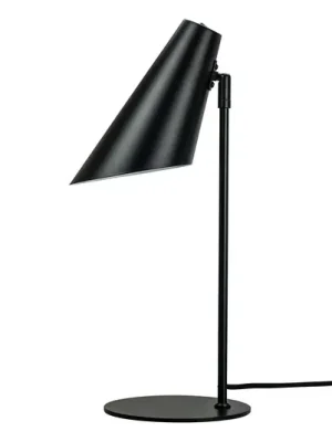 Dyberg Larsen Cale stolní lampa z kovu černá Sleva