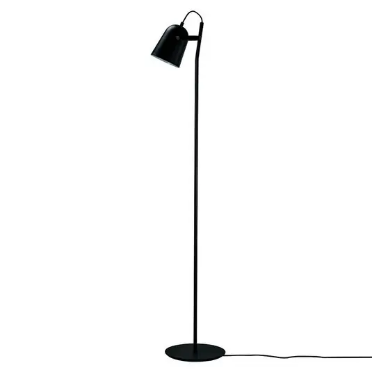 Akce Dyberg Larsen Oslo stojací lampa z kovu, černá