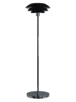 Dyberg Larsen DL31 stojací lampa kov Ø 31cm černá Vrácení Zdarma