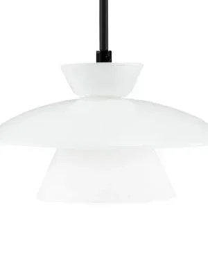 Skleněná závěsná lampa Dyberg Larsen Valby, Ø 20 cm Vrácení Zdarma