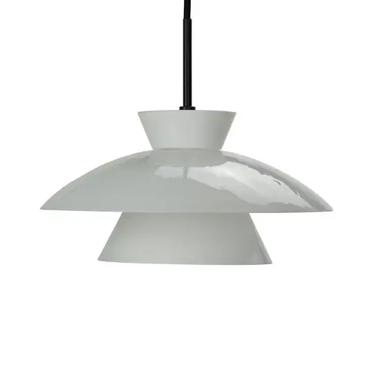 Závěsná lampa Dyberg Larsen Valby ze skla, Ø 28 cm Zlevněný