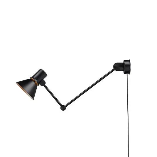 Výprodej Anglepoise Type 80 W3 nástěnné, zásuvka, černá