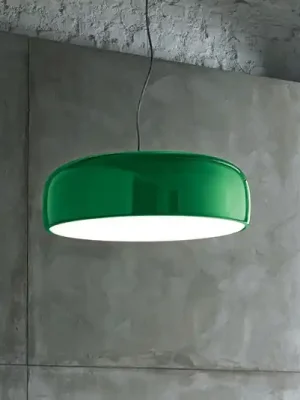 FLOS Smithfield S Pro DALI závěsné světlo, zelená Levný