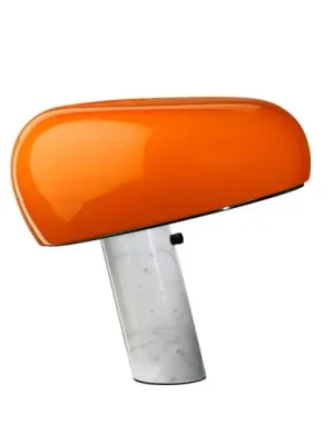 Stolní lampa FLOS Snoopy se stmívačem, oranžová Časově Omezené