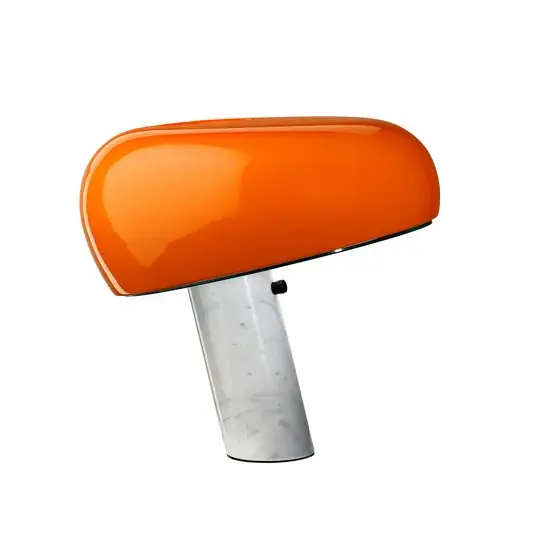 Stolní lampa FLOS Snoopy se stmívačem, oranžová Časově Omezené