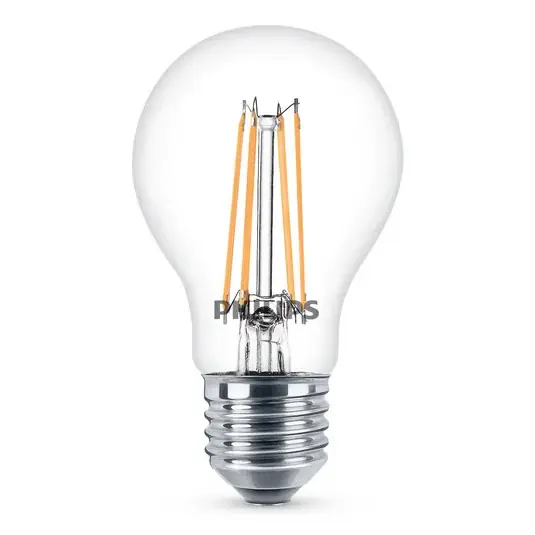 Levný Philips E27 7W 827 filament LED žárovka